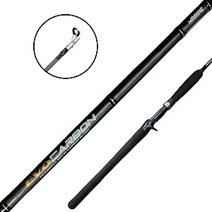 Vara de Pesca para Carretilha EVO Carbon Inteiriça - Marine