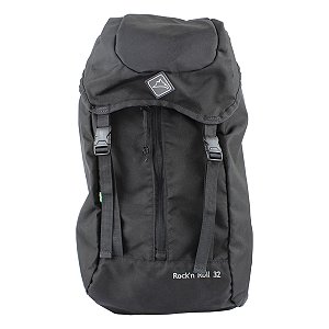 Mochila Caminhada Rockn Roll 32 Litros Preta - Conquista