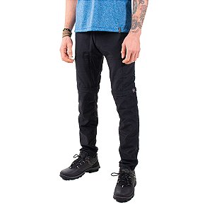 Calça Bermuda Caminhada Hombori Masculina Preta - Conquista