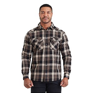Camisa Lumberjack Relief Caqui - Invictus