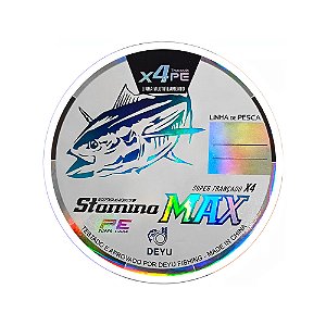 Linha de Pesca Multifilamento Stamina Max 4x 150m - Deyu