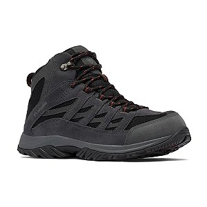 Bota Masculina Crestwood Preto Mid Waterproof - Columbia