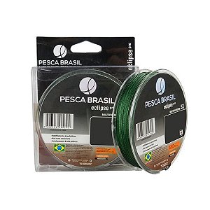 Linha Multifilamento Eclipse Pro 5 Fios 0.18mm 150m Verde - Pesca Brasil