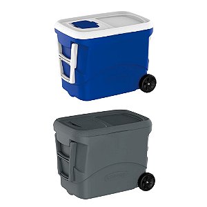Caixa Térmica Tropical Plus Com Rodas 50L - Soprano
