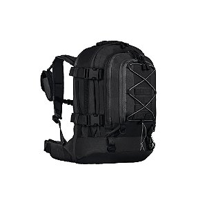 Mochila Tática 600D Duster Preta 50L - Invictus