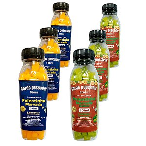 Kit Isca Polentinha Marvada 3 Tradicional + 3 Figo Silvestre