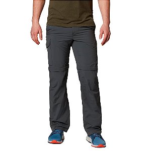 Calça Para Pesca c/ Zíper Silver Ridge Convertible Cinza - Columbia