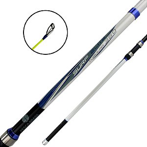 Vara de Pesca Para Molinete Surf Elite 3,60m 3 Partes - Pesca Brasil
