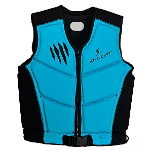 Colete Salva Vidas Homologado Enzo 2.0 Azul - Xfloat