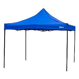 Gazebo Dobrável Pagoda 3x3m Azul - Kala