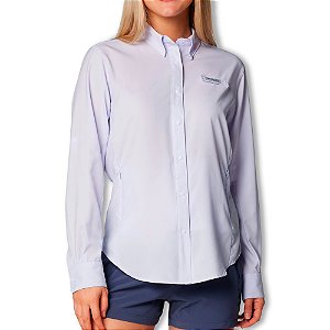Camisa Feminina Tamiami™ II M/L SnowDrift - Columbia