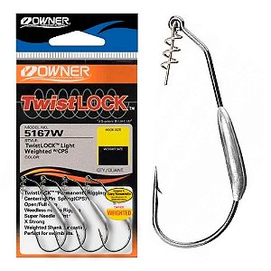 Anzol Weighted Twistlock Light N° 4/0 - Owner