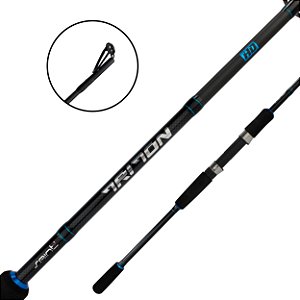 Vara de Pesca para Molinete Triton HD 2 Partes - Saint