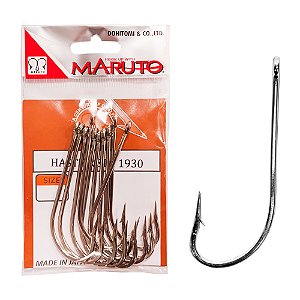 Anzol Haste Reta 1930 C/10 Unidades - Maruto