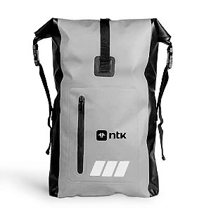 Mochila Duffle BK para Viagens 20L Cinza e Preto - Nautika
