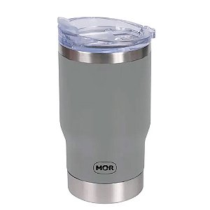 Copo Térmico 5 em 1 Cinza 420ml - Mor