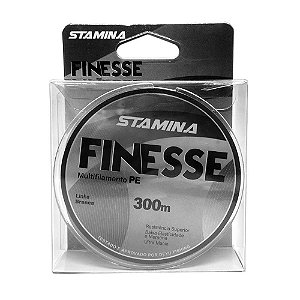 Linha de Pesca Multifilamento Stamina Finesse Branca 300m - Deyu