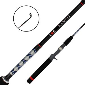 Vara de Pesca para Carretilha Bandit Inteiriça - Lms Rods