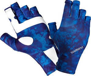 Luva de Pesca Azul - Shimano