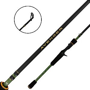 Vara Para Carretilha 2Partes Avenger 1.68mt - Marine
