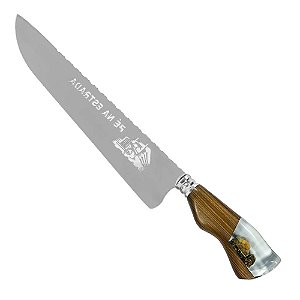 Faca Aço Inox 10'' Cabo Resina Caminhão - Facas Cascavel