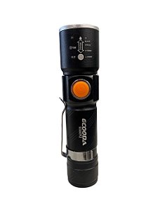 Mini Lanterna De LED Recarregável USB T6 - Ecooda