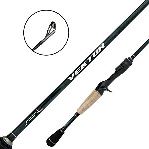 Vara de Pesca para Carretilha Vektor 1,73m Inteiriça - Saint
