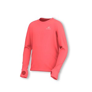 Camiseta Infantil Zig Zag Manga Longa - Mar Negro