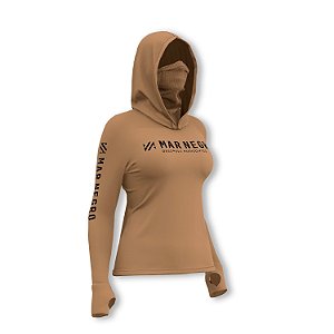 Camiseta Feminina X Protect 360 Manga Longa Desert - Mar Negro