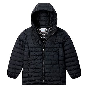 Jaqueta Infantil Powder Lite II com Capuz Preto - Columbia