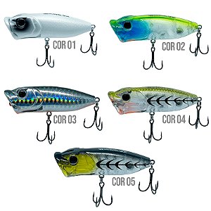 Isca Artificial Hard Floating 70mm 12g Pop Frog - Monster3x