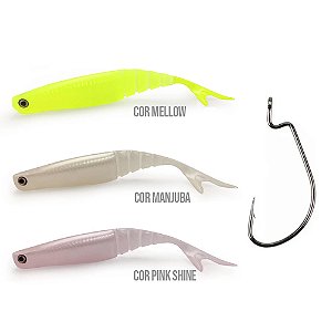 Isca Artificial Shads M-Action 3un 15cm - Monster 3x