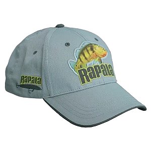 Boné Cinza Logo Amarelo 43GORATUC - Rapala