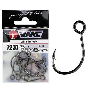 Anzol Light Inline Single Black Nickel C/10 - VMC