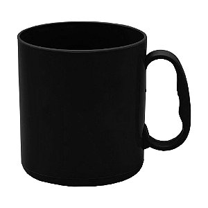 Copo Plástico 450ml Preto - Dispropil