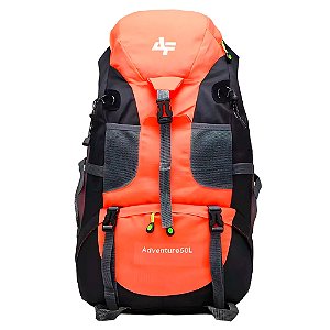 Mochila Cargueira Trekking Adventure Laranja 50 Litros BLSDC50L - Albatroz