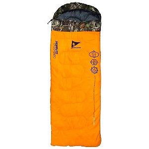 Saco de Dormir Viper LGND Preto / Laranja - Ntk