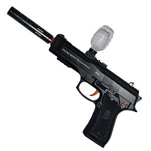 Lançador / Pistola Bolinha de Gel Orbeez Preto - Leão