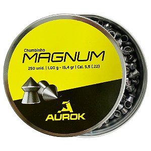 Chumbinho Magnum 5.5mm 250un. - Aurok
