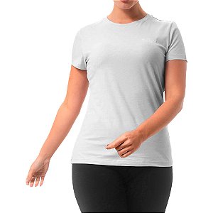Camiseta Feminina Basica Silk Branco - Columbia