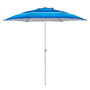 Guarda Sol Aluminio Milagres 2.40m Degrade Azul - Bel
