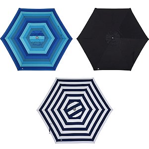 Guarda Sol Milagres 2.60mt Fibra de Vidro Premium - Belfix