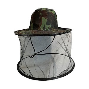 Chapéu De Pesca Com Mosquiteiro Sem Proteção - Narciso