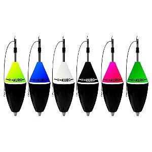 Bóia Cevadeira Kuro Copo Preto 52g - Jr Pesca