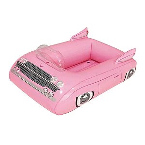 Bar Inflável Carro Rosa 84cm x 58,5cm x 36cm - Mor