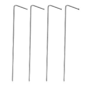 Kit Estaca De Ferro Para Barraca 12.5 x 2.7cm 4un - Deyu