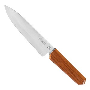 Faca Oiti Chef 7'' Inox Cabo Madeira 3001/7 - Cimo