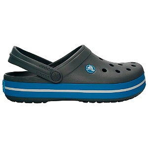 Sandália Crocband Charcoal / Ocean - Crocs