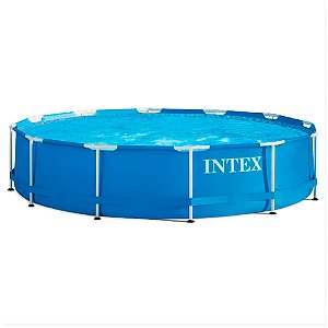 Piscina Armação 6503L Com Bomba 220v 3,66mX76cm - Intex
