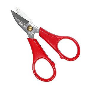Tesoura Para Pesca Corte Facil NS-05 Vermelha - Piscicultura Chang